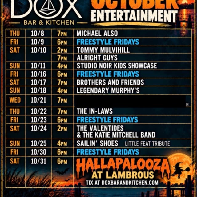Rocktober at DOX