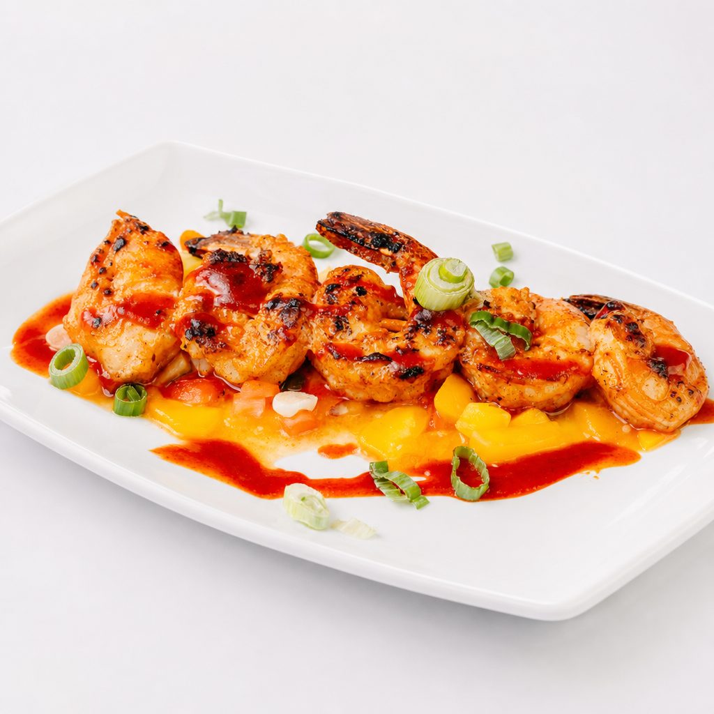 Grilled Shrimp (Sriracha).