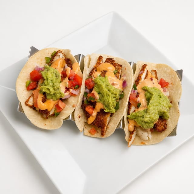 Crispy Chicken Tacos.