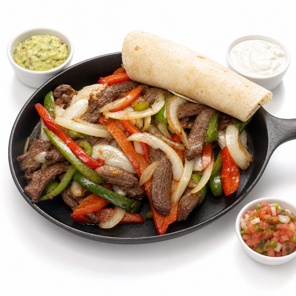 Steak Fajitas.