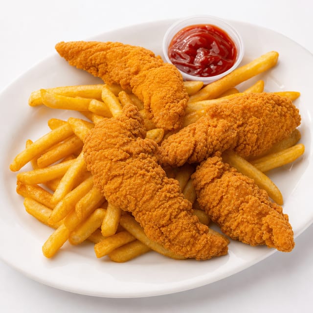 Chicken Fingers & Fries.