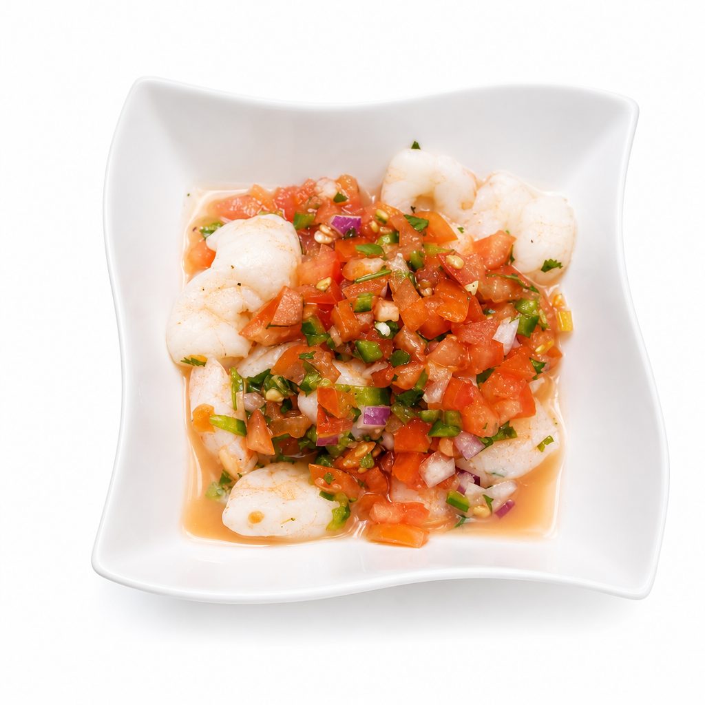 Shrimp Ceviche.