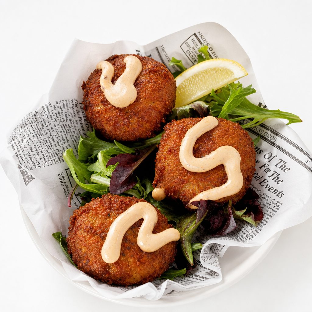 Crab Cake App.