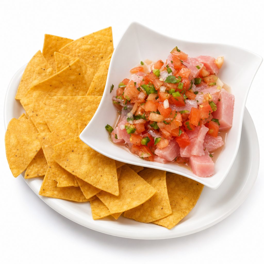 Tuna Ceviche.