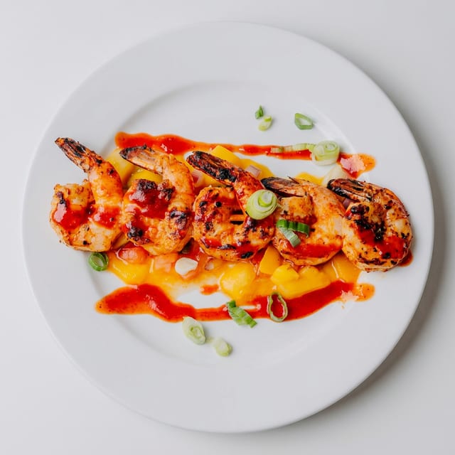 Grilled Shrimp (Sriracha).
