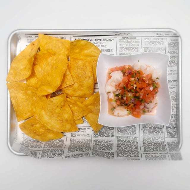 Shrimp Ceviche.
