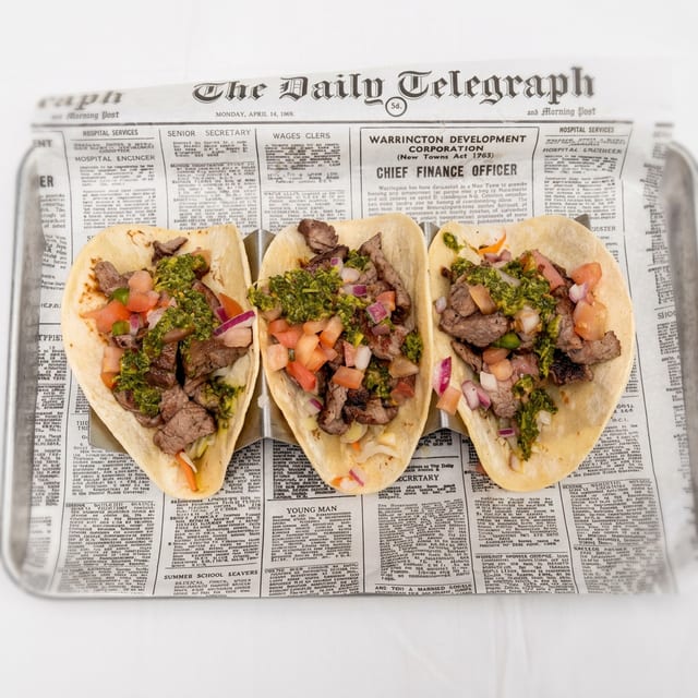 Pork Tacos.