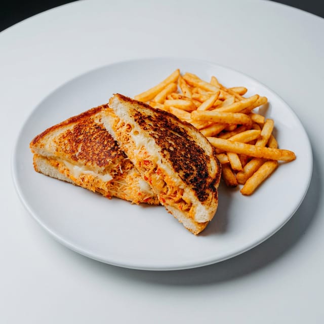 Crab & Gruyere Grilled Cheese.